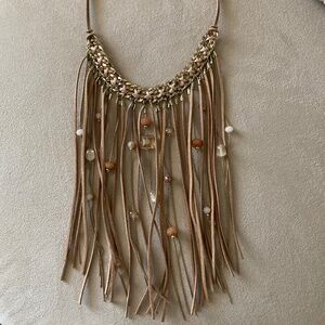 Chico’s fringe necklace